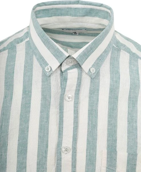 State Of Art Overhemd Strepen Mintgroen - Afbeelding 6