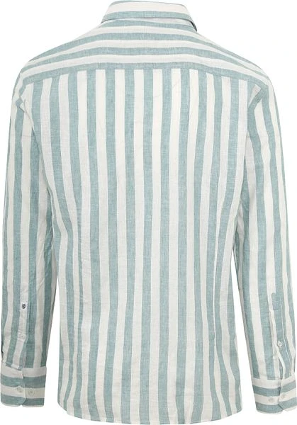 State Of Art Overhemd Strepen Mintgroen - Afbeelding 4