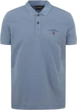 Napapijri Polo Elbas Lichtblauw