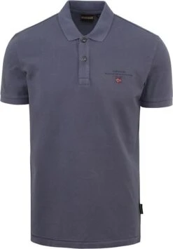 Napapijri Polo Elbas Blauw Grijs