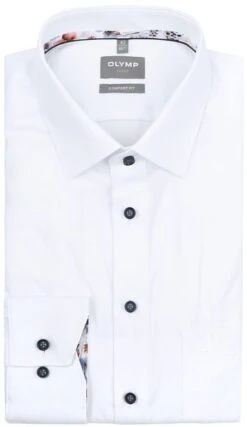 OLYMP Overhemd Luxor Comfort Fit Wit