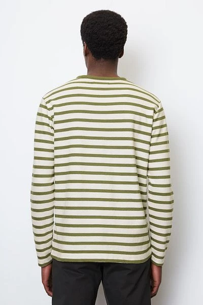 Marc O'Polo Trui Strepen Groen - Afbeelding 3