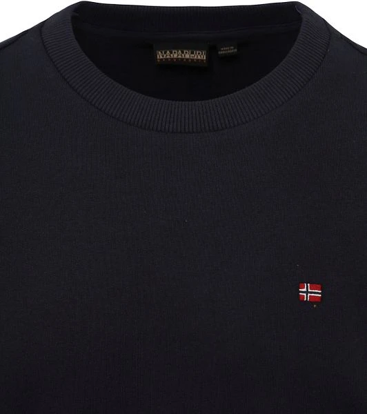 Napapijri Sweater Navy - Afbeelding 2