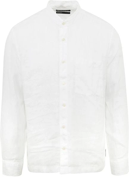 Marc O'Polo Overhemd Linnen Wit - Afbeelding 5