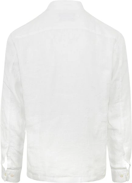 Marc O'Polo Overhemd Linnen Wit - Afbeelding 4