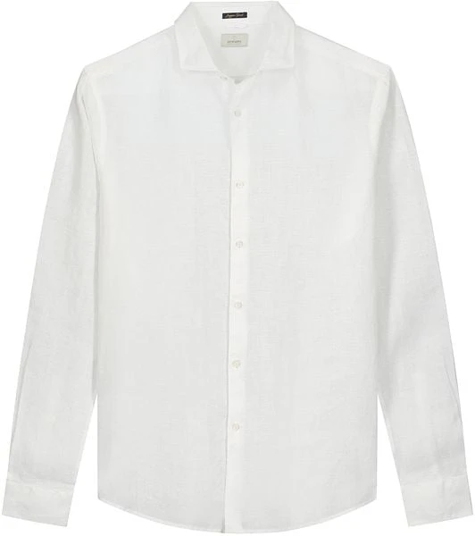 Dstrezzed Overhemd Jagger Linnen Wit - Afbeelding 4