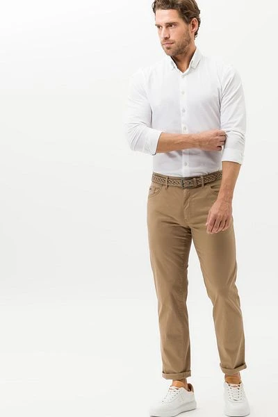 Brax Cadiz Broek Lichtbruin - Afbeelding 2