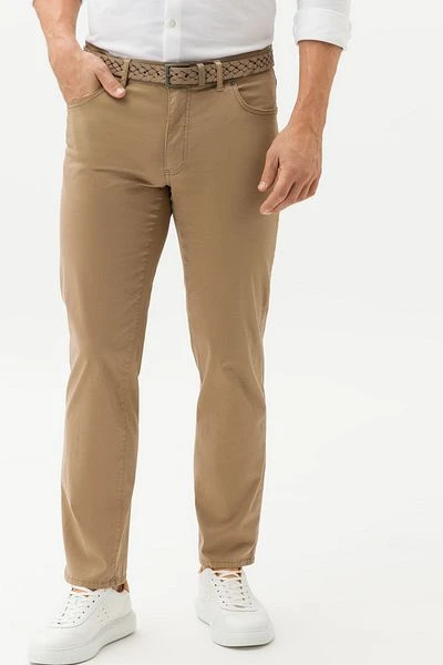 Brax Cadiz Broek Lichtbruin - Afbeelding 3