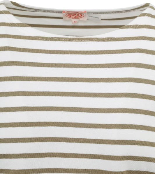 Armor-Lux Houat Trui Strepen Groen - Afbeelding 2