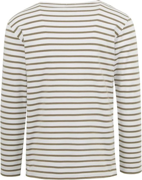 Armor-Lux Houat Trui Strepen Groen - Afbeelding 3