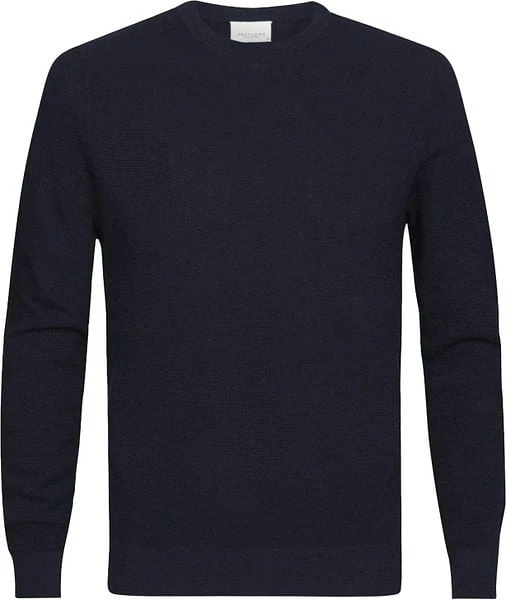 Profuomo O-Hals Trui Navy - Afbeelding 3