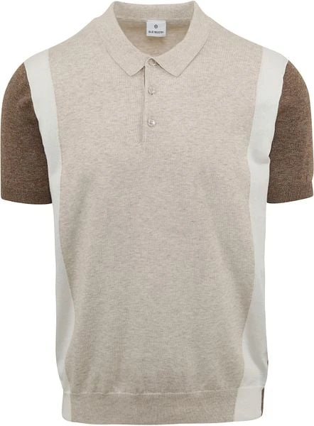 Blue Industry M18 Poloshirt Beige - Afbeelding 5