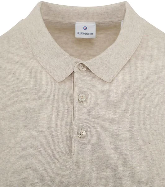 Blue Industry M18 Poloshirt Beige - Afbeelding 2