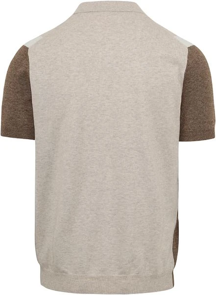 Blue Industry M18 Poloshirt Beige - Afbeelding 4