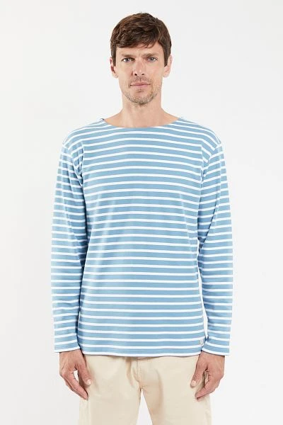 Armor-Lux Houat Trui Strepen Blauw - Afbeelding 2