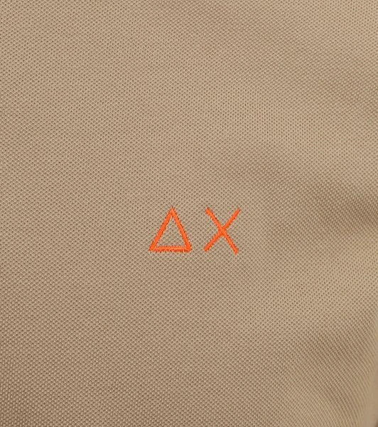 Sun68 Poloshirt Small Stripe Beige - Afbeelding 3