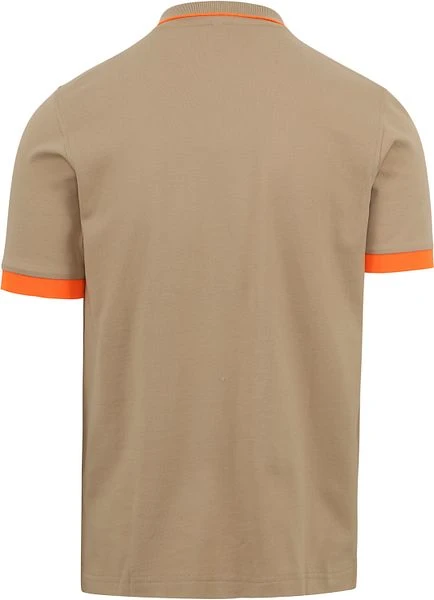 Sun68 Poloshirt Small Stripe Beige - Afbeelding 4