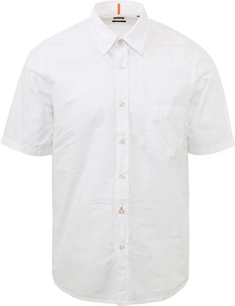 Hugo Boss Shortsleeve Overhemd Wit - Afbeelding 6