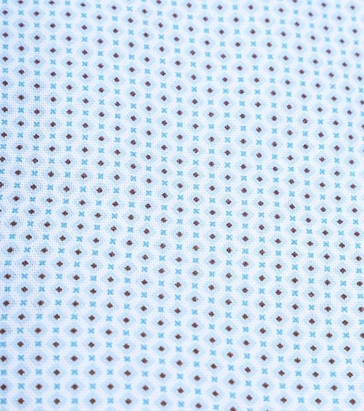 Suitable Overhemd Print Lichtblauw - Afbeelding 6