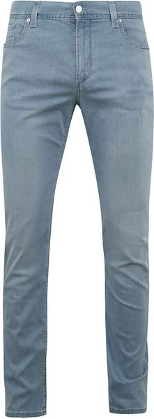 Alberto Pipe Broek Denim Lichtblauw
