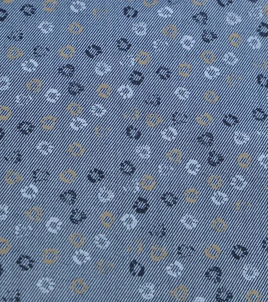 Olymp Luxor Shortsleeve Overhemd Figuren Blauw - Afbeelding 4