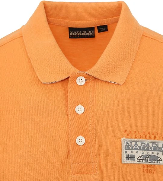 Napapijri Polo Amundsen Oranje - Afbeelding 2