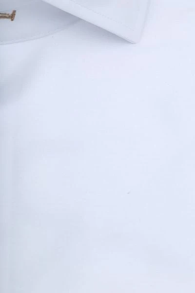 R2 Knitted Piqué Overhemd Wit - Afbeelding 6