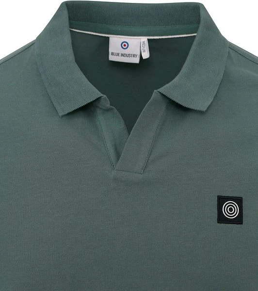 Blue Industry M38 Poloshirt Groen - Afbeelding 2