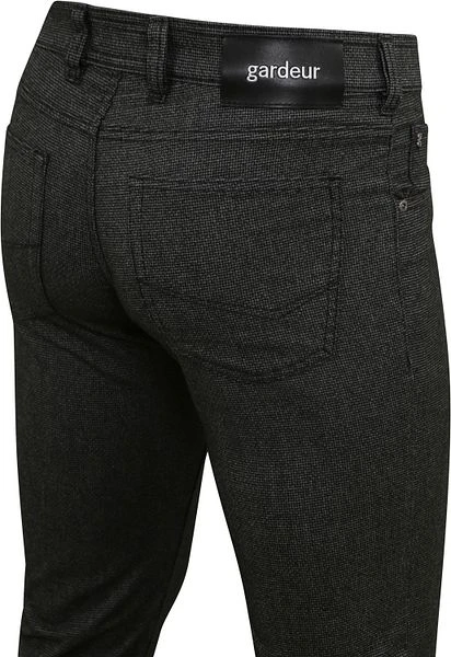 Gardeur Bill Broek Five Pocket Antraciet - Afbeelding 3