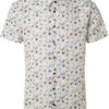 No-Excess No Excess Short Sleeve Overhemd Linnen Multicolour