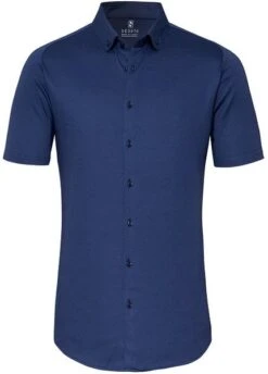 Desoto Short Sleeve Overhemd Navy
