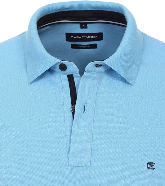 Casa Moda Polo Blauw - Afbeelding 2