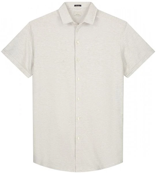 Dstrezzed Short Sleeve Overhemd Ecru