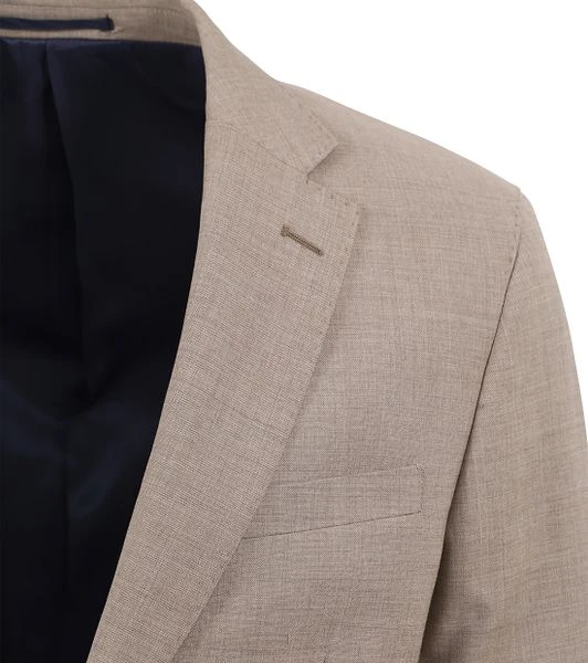 Suitable Strato Toulon Kostuum Wol Beige - Afbeelding 3