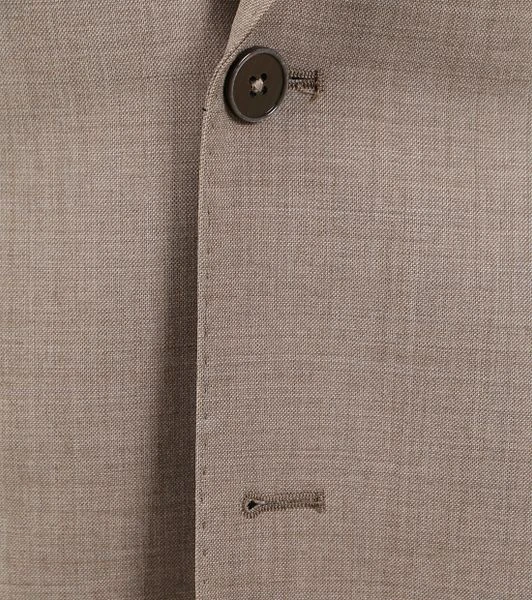 Suitable Strato Toulon Kostuum Wol Beige - Afbeelding 4