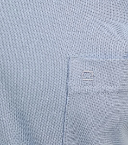 OLYMP Polo Lichtblauw - Afbeelding 3