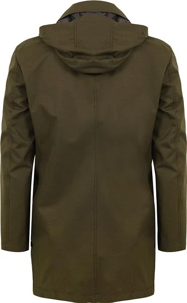 Suitable Regenjas Donkergroen - Afbeelding 5