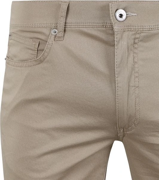 Brax Cadiz Broek Five Pocket Beige - Afbeelding 6