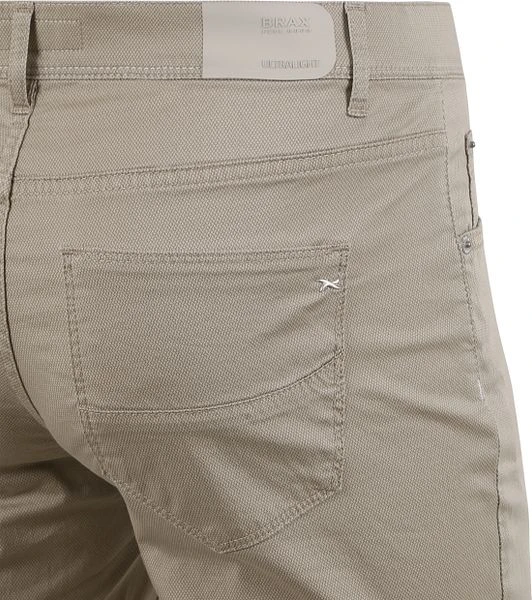 Brax Cadiz Broek Five Pocket Beige - Afbeelding 3