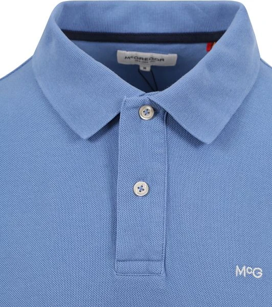 McGregor Piqué Polo Blauw - Afbeelding 2