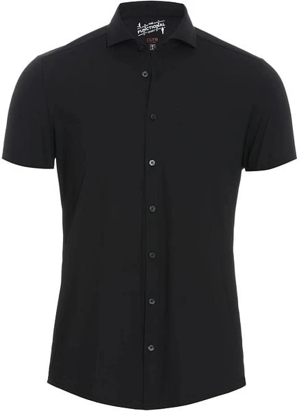 Pure Short Sleeve The Functional Shirt Donkerblauw - Afbeelding 3