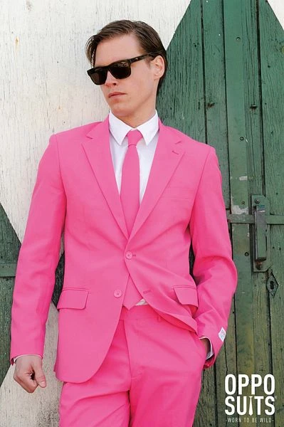 OppoSuits Mr Pink Kostuum - Afbeelding 3